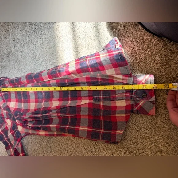 Natural Reflections Flannel Button-Down Long-Sleeve Shirt for Ladies - Size Sm - Picture 9 of 9